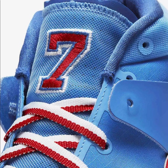 Nike KD 13 ‘New Jersey Nets Hardwood DC0009 400 - Picture 6 of 12